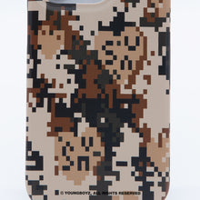Load image into Gallery viewer, SECOND UNIQUE NAME Graphic Camo Phone Case Brown