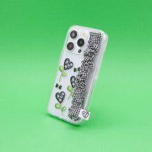 Load image into Gallery viewer, SECOND UNIQUE NAME Check Gobull Band Clear Phone Case Black