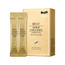 Load image into Gallery viewer, SNP Gold Collagen Sleeping Pack