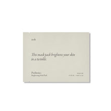 Load image into Gallery viewer, AROH Probiotics Brightening Sheet Mask 1Box