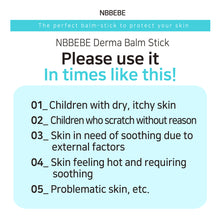Load image into Gallery viewer, NBBEBE Derma Balm Stick