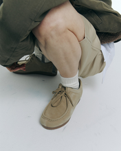 Load image into Gallery viewer, 23.65 NUTTY Suede Lace Up Loafers Beige