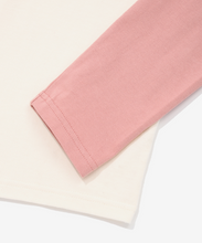 Load image into Gallery viewer, FALLETT Flower Logo Raglan Long Sleeve Pink