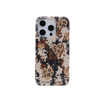 Load image into Gallery viewer, SECOND UNIQUE NAME Graphic Camo Phone Case Brown