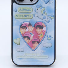 Load image into Gallery viewer, SECOND UNIQUE NAME Case Expoxy Photo Sky Blue