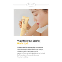 Load image into Gallery viewer, ATHE Vegan Relief Sun Essence SPF50+ PA++++ 40ml