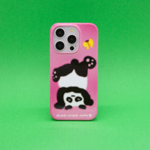Load image into Gallery viewer, SECOND UNIQUE NAME Pink Panda Graphic Phone Case
