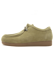 Load image into Gallery viewer, 23.65 NUTTY Suede Lace Up Loafers Beige