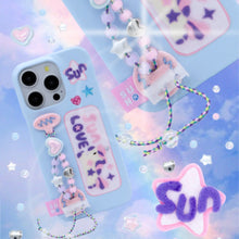 Load image into Gallery viewer, SECOND UNIQUE NAME Unicon Beads Phone Case Blue