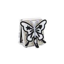 Load image into Gallery viewer, SECOND UNIQUE NAME Clear Patch Butterfly Black (Z FLIP)