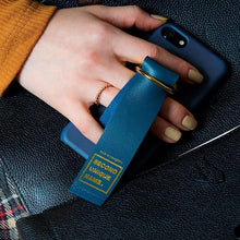 Load image into Gallery viewer, SECOND UNIQUE NAME Sun Case Leather Green Navy
