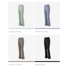 Load image into Gallery viewer, CONCHWEAR Bootcut Slit Leggings 4Colors