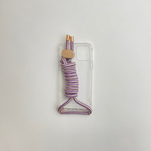 Load image into Gallery viewer, ARNO iPhone Case with Rope Strap My Lavender