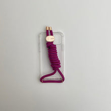 Load image into Gallery viewer, ARNO iPhone Case with Rope Strap Passion pink