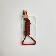 Load image into Gallery viewer, ARNO iPhone Case with Rope Strap Hongsi Khaki