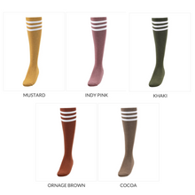 Load image into Gallery viewer, CONCHWEAR Mood Line Knee Socks 5Colors