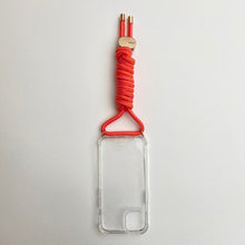 Load image into Gallery viewer, ARNO iPhone Case with Rope Strap Sweet Tangerine