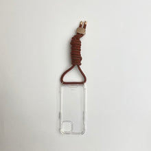 Load image into Gallery viewer, ARNO iPhone Case with Rope Strap Hongsi Khaki