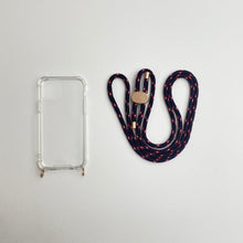 Load image into Gallery viewer, ARNO iPhone Case with Rope Strap Royal Navy