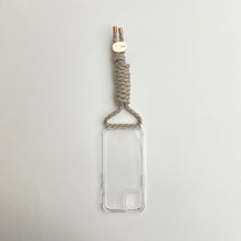 Load image into Gallery viewer, ARNO iPhone Case with Rope Strap Oatmeal Cream