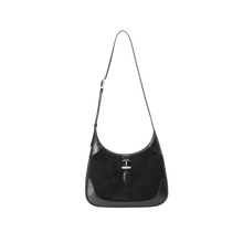 Load image into Gallery viewer, LOEKA Diane Hobo Bag Black