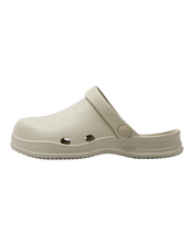 Load image into Gallery viewer, 23.65 Bisbee Rubber Mules Ecru
