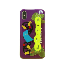 Load image into Gallery viewer, SECOND UNIQUE NAME Sun Case Neon Chain Purple