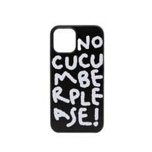 Load image into Gallery viewer, SECOND UNIQUE NAME Sun Case Graphic No Cucumber Black