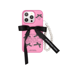 Load image into Gallery viewer, SECOND UNIQUE NAME Ballet Ribbon Case Black