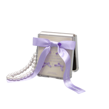 Load image into Gallery viewer, SECOND UNIQUE NAME Clear Ballet Ribbon Purple (Z FLIP)