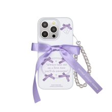 Load image into Gallery viewer, SECOND UNIQUE NAME Ballet Ribbon Case Purple