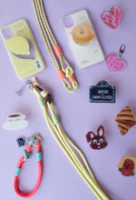 Load image into Gallery viewer, MCRN Finger Tab+Phone Shoulder Strap Long Lemon Set