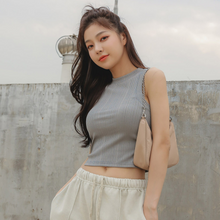 Load image into Gallery viewer, CONCHWEAR Bagel Ribbed Sleeveless 4Colors