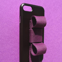 Load image into Gallery viewer, SECOND UNIQUE NAME Sun Case Ribbon Black Deep Purple