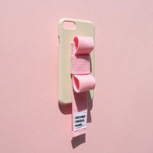 Load image into Gallery viewer, SECOND UNIQUE NAME Sun Case Ribbon Ivory light pink