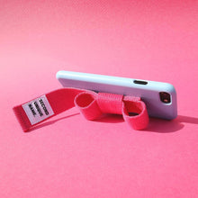 Load image into Gallery viewer, SECOND UNIQUE NAME Sun Case Ribbon Light Blue Deep Pink