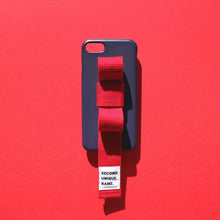 Load image into Gallery viewer, SECOND UNIQUE NAME Sun Case Ribbon Navy Red