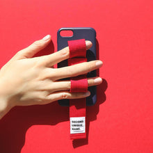 Load image into Gallery viewer, SECOND UNIQUE NAME Sun Case Ribbon Navy Red