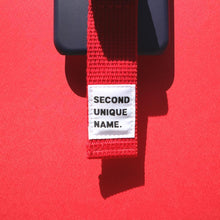 Load image into Gallery viewer, SECOND UNIQUE NAME Sun Case Ribbon Navy Red