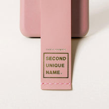Load image into Gallery viewer, SECOND UNIQUE NAME Sun Case Leather Indian Pink