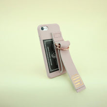 Load image into Gallery viewer, SECOND UNIQUE NAME Leather Card Natural Ivory