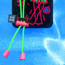 Load image into Gallery viewer, SECOND UNIQUE NAME Sun Case String Glossy Black