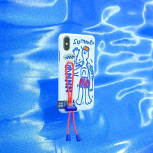 Load image into Gallery viewer, SECOND UNIQUE NAME Sun Case String Glossy White (TWICE use)