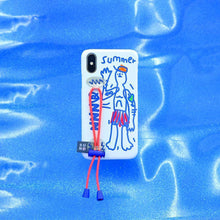 Load image into Gallery viewer, SECOND UNIQUE NAME Sun Case String Glossy White (TWICE use)