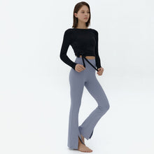 Load image into Gallery viewer, CONCHWEAR Bootcut Slit Leggings 4Colors