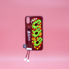 Load image into Gallery viewer, SECOND UNIQUE NAME Sun Case String Burgundy Avocado