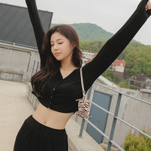 Load image into Gallery viewer, CONCHWEAR Sugar Crop Cardigan Bootcut Pants Set 2Color