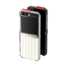 Load image into Gallery viewer, SLBS Clear Tag Flat Case for Galaxy Z Flip5