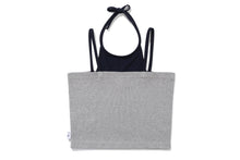 Load image into Gallery viewer, TARGETTO Layered Halterneck Sleeveless Grey (Dreamcatcher Yoohyeon、(G)I-DLE Soyeon's pick)