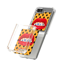 Load image into Gallery viewer, SLBSToilet Paper Yellow FlipSuit Card for Galaxy Z Flip 5